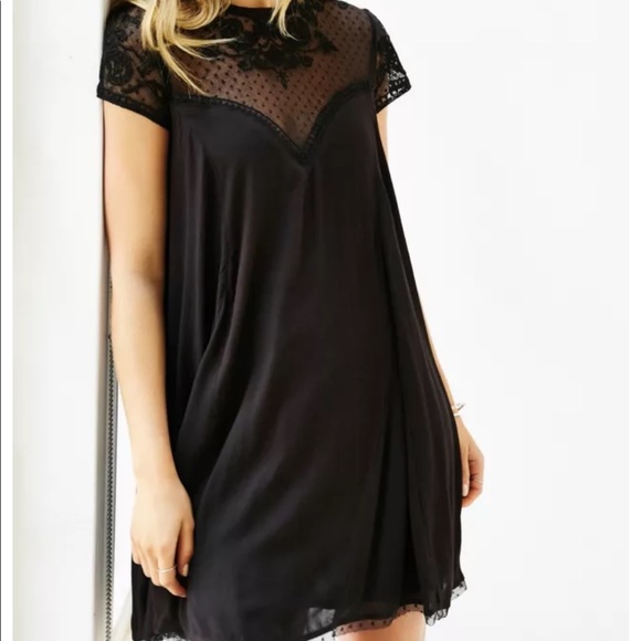 Urban Outfitters Kimchi Blue Lily Embellished Trapeze Dress in Ivory - Picture 8 of 16